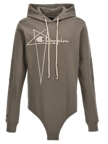 Champion X Rick Owens Hooded Bodysuit