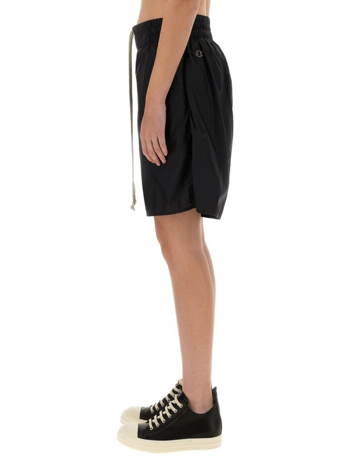 CHAMPION X RICK OWENS SHORTS WITH LOGO