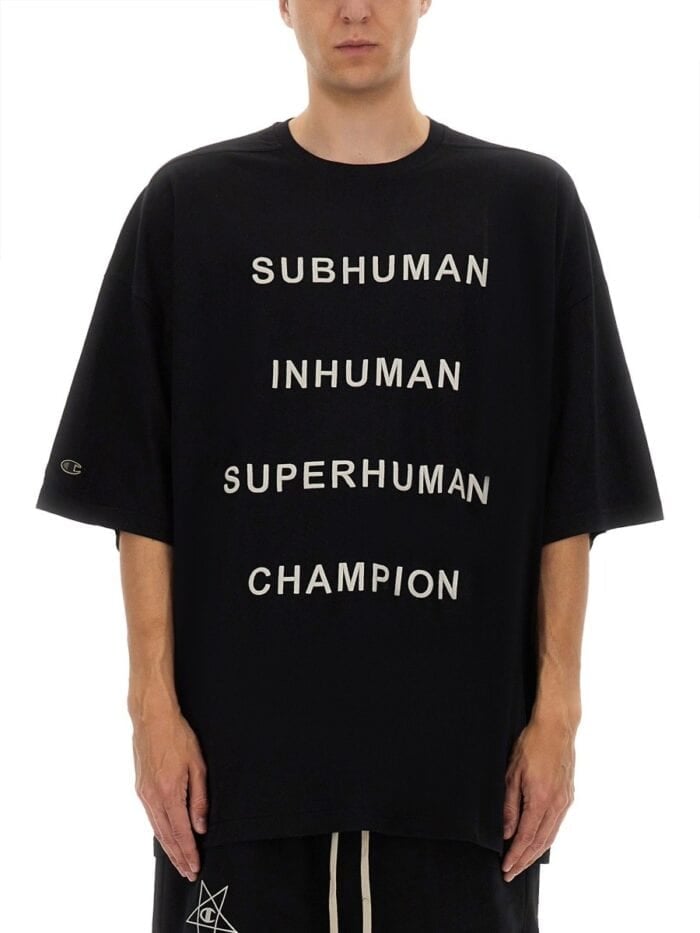 CHAMPION X RICK OWENS T-SHIRT TOMMY