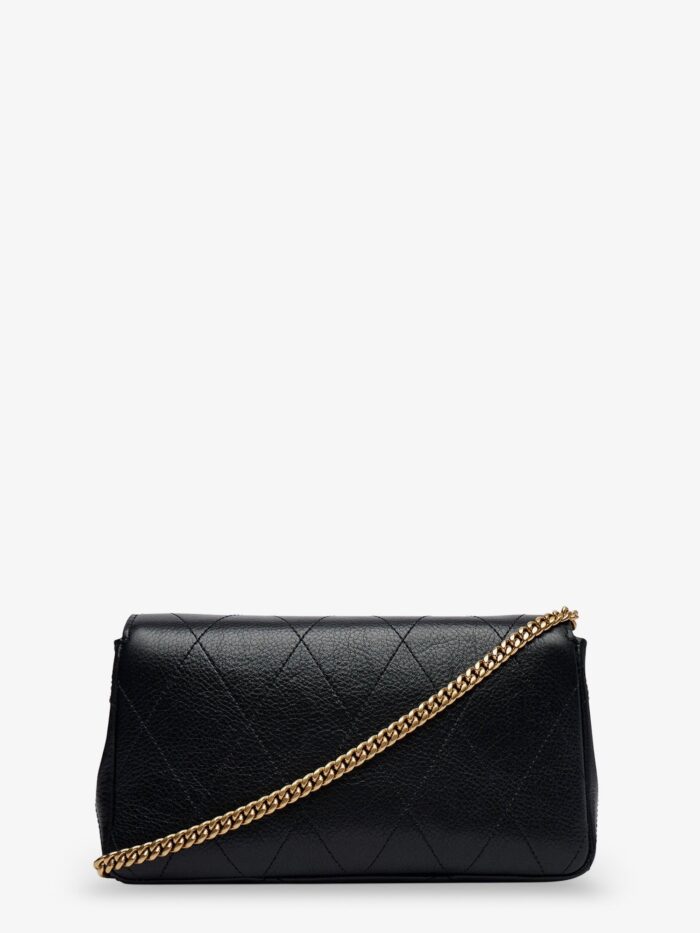 Tory Burch Charlie Quilted Chain Wallet Leather Crossbody Bag