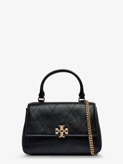 Tory Burch Charlie Quilted Mini Top Handle Chain Wallet Crossbody Bag