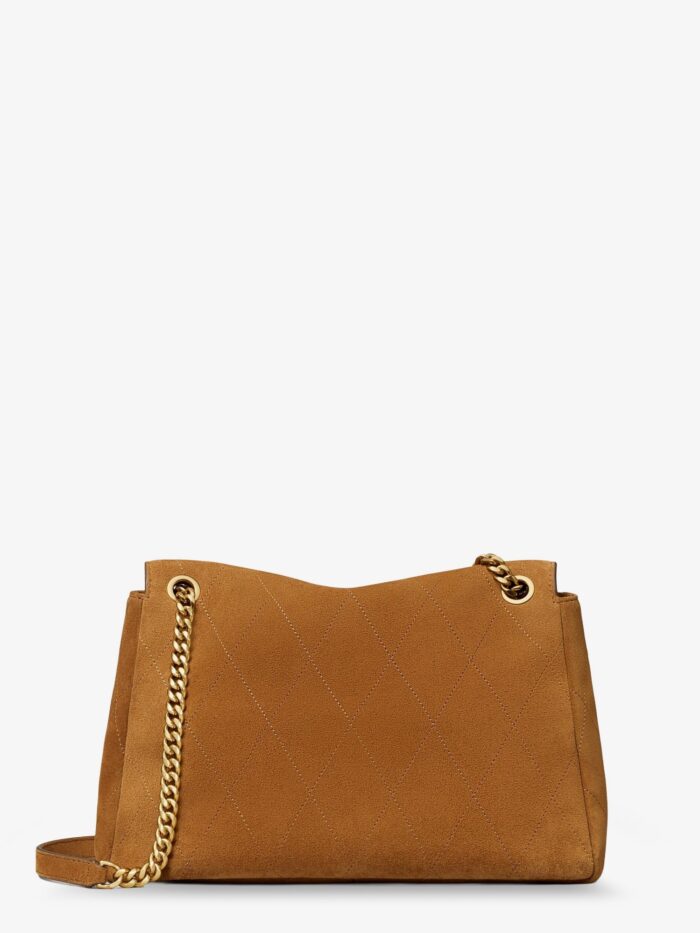 Tory Burch Charlie Suede Shoulder Bag