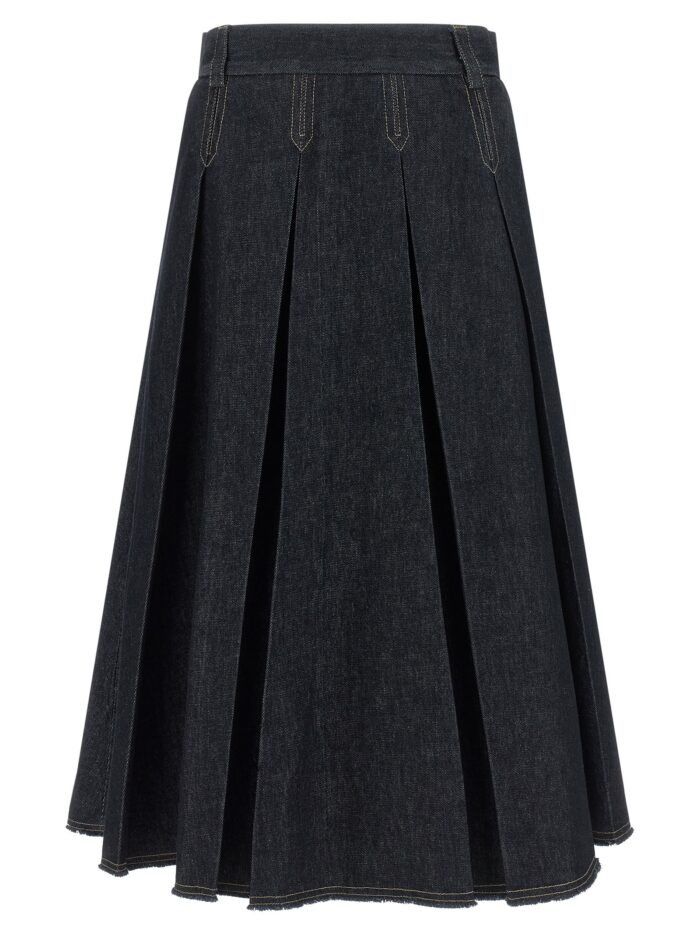 tela 'charlotte j' denim skirt TELA 'Charlotte J' Denim Skirt
