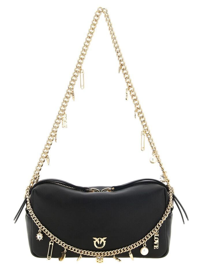 pinko charms mini shoulder bag Pinko Charms Mini Shoulder Bag