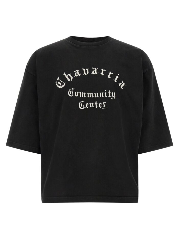 willy chavarria 'chavarria community center buffalo' t shirt WILLY CHAVARRIA 'Chavarria Community Center - Buffalo' T-shirt