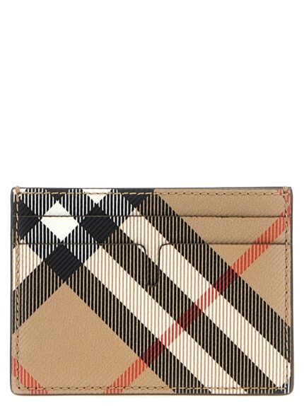 Burberry Check Card Holder