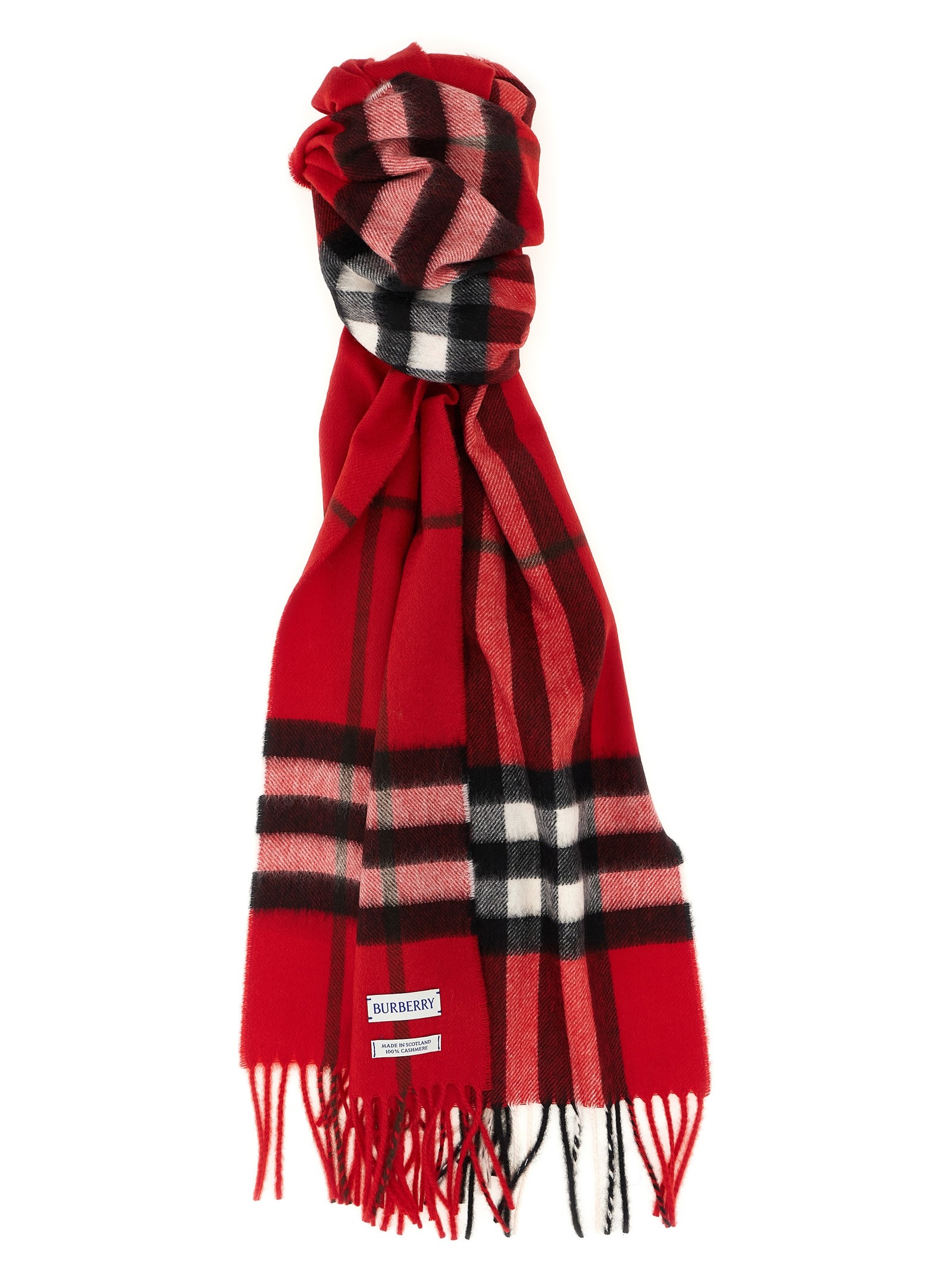 Burberry Check Cashmere Scarf