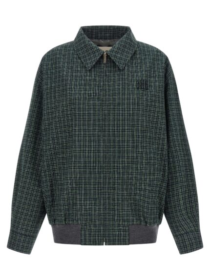 Miu Miu Check Cotton Blouson