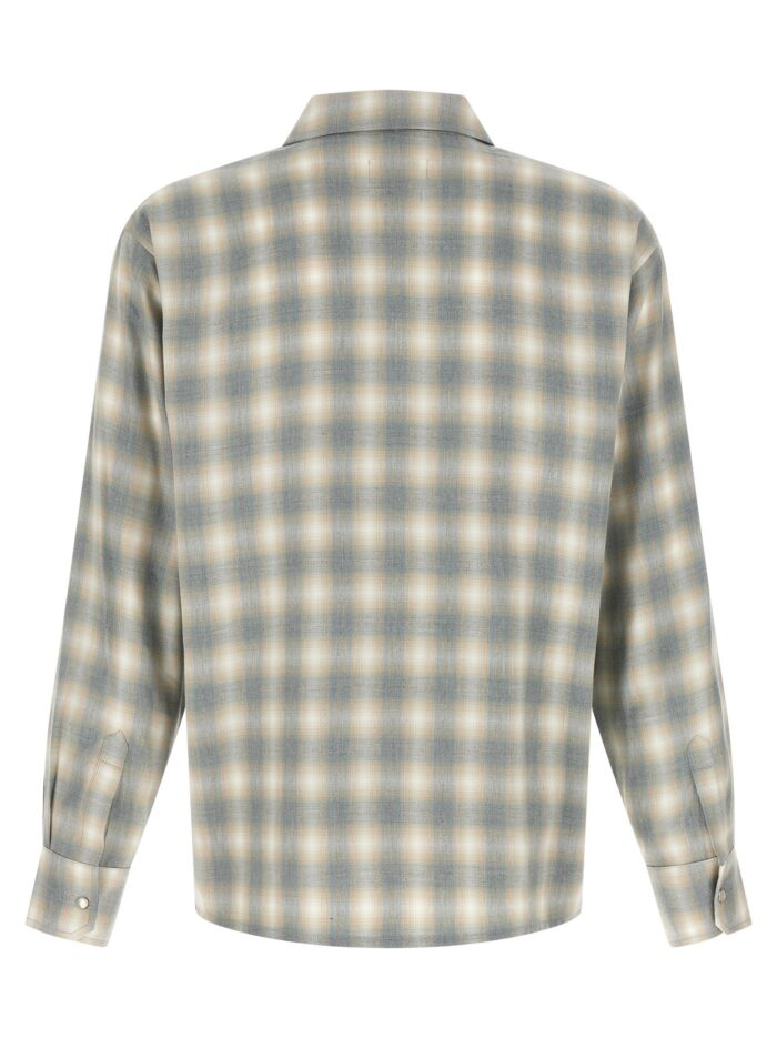 SECOND/LAYER Check Dégradé Shirt