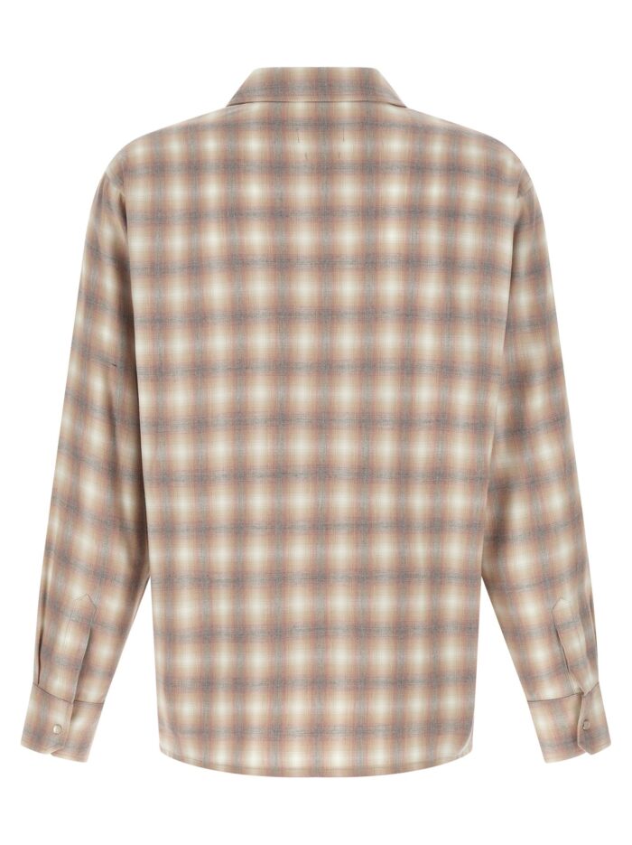 SECOND/LAYER Check Dégradé Shirt