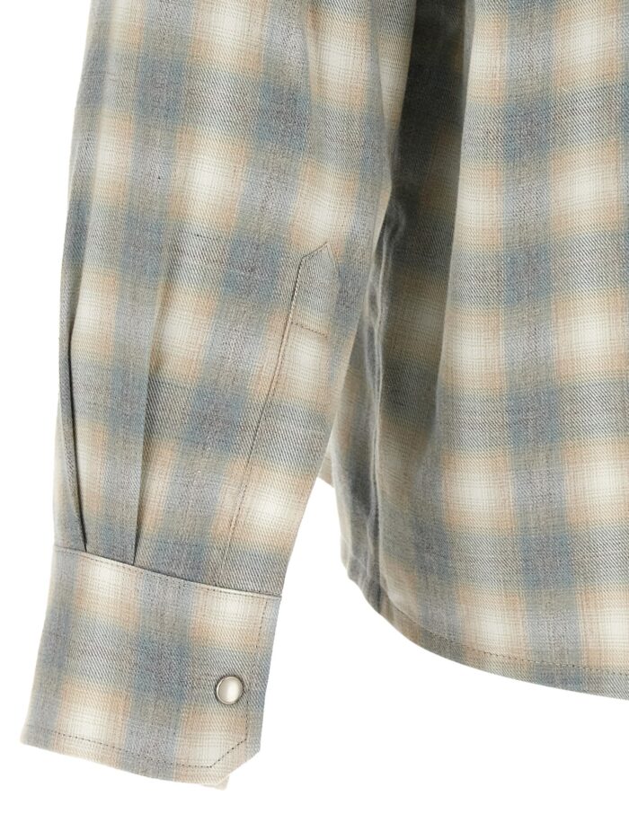 SECOND/LAYER Check Dégradé Shirt