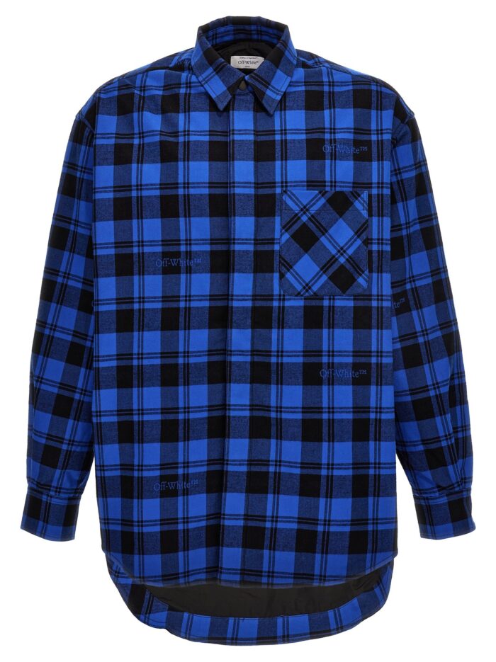 off white 'check flannel' overshirt Off-white 'Check Flannel' Overshirt