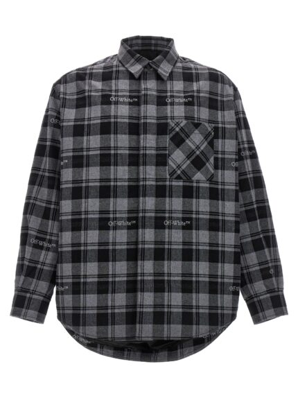 Off-white 'Check Flannel Padded' Jacket