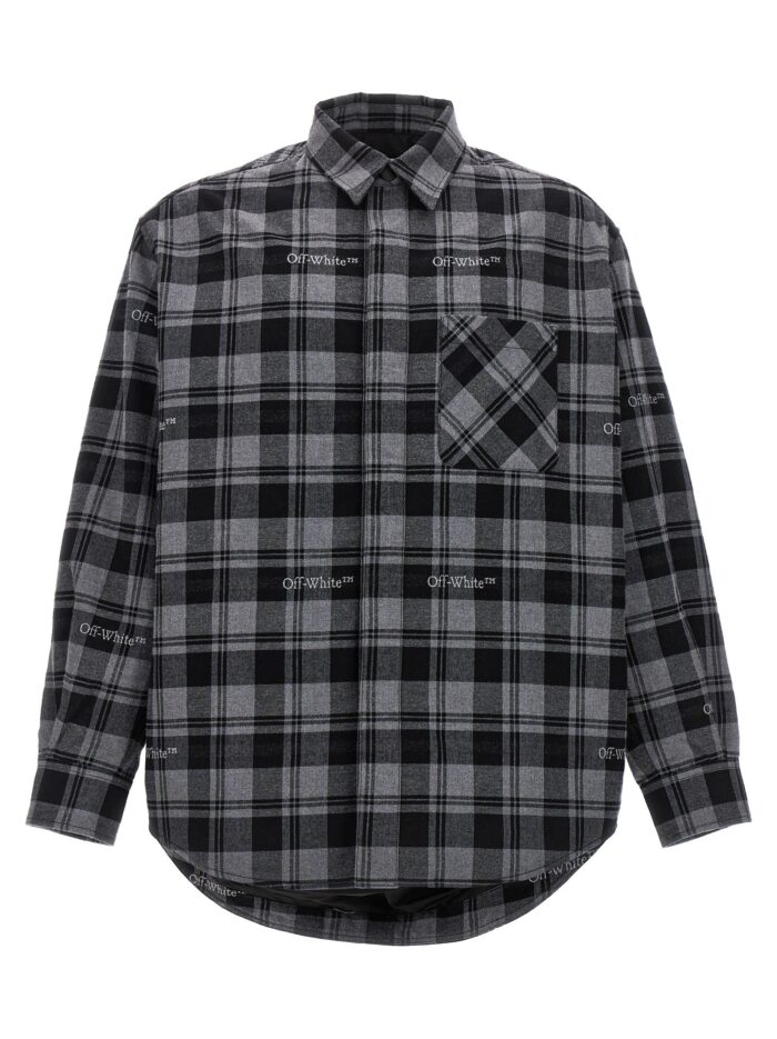 off white 'check flannel padded' jacket Off-white 'Check Flannel Padded' Jacket
