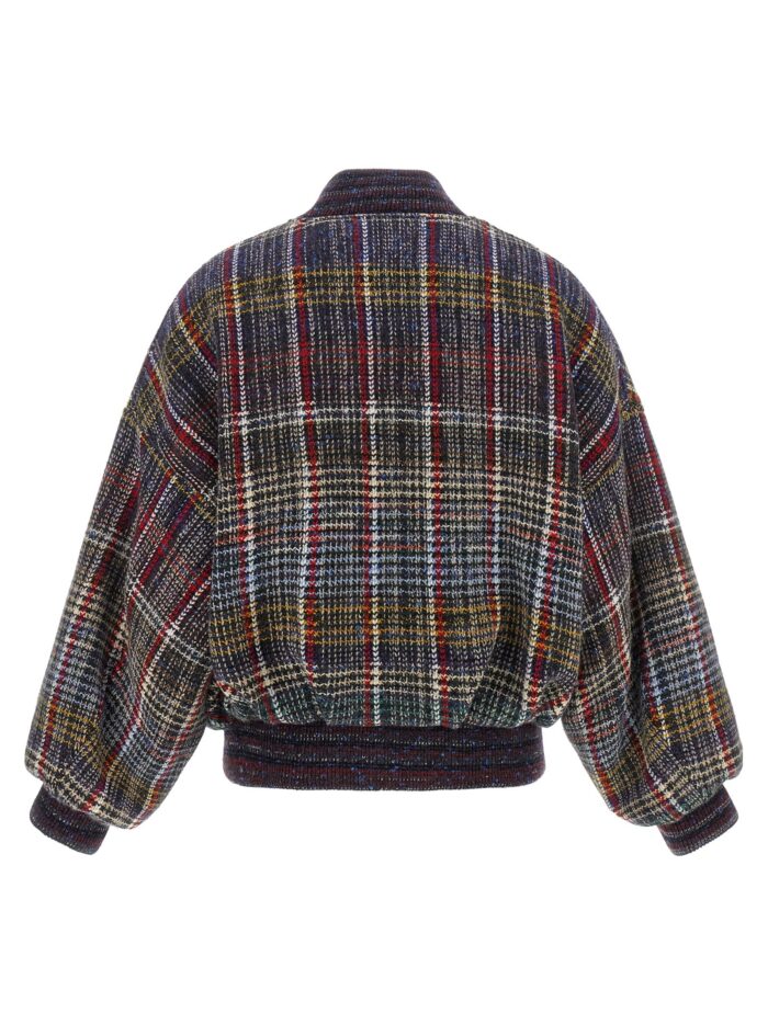 Missoni Check Pattern Bomber Jacket