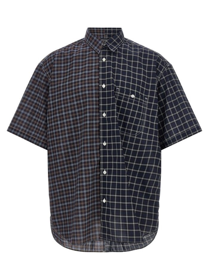 comme des gar?ons homme check patterned shirt COMME DES GAR?ONS HOMME Check Patterned Shirt