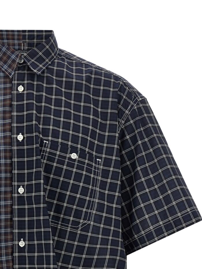 COMME DES GAR?ONS HOMME Check Patterned Shirt