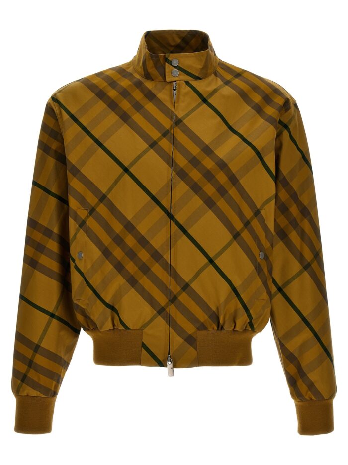 burberry check print jacket Burberry Check Print Jacket