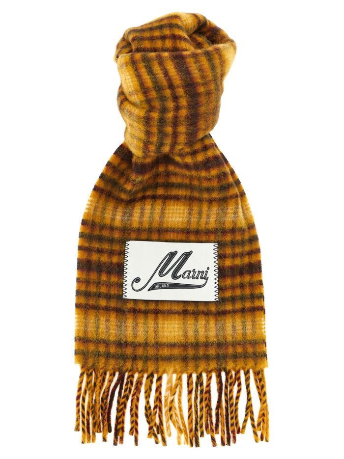 marni check scarf Marni Check Scarf