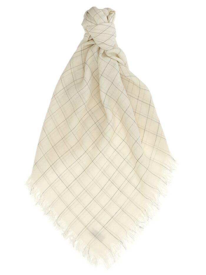 toteme check scarf TOTEME Check Scarf