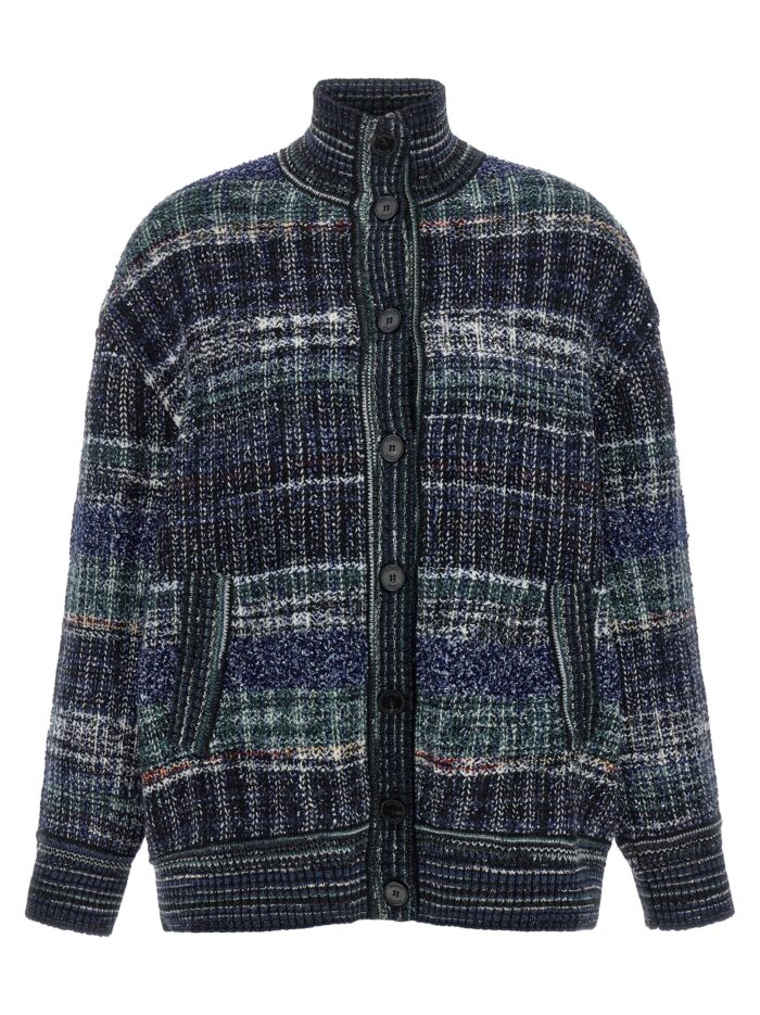 missoni check wool cardigan Missoni Check Wool Cardigan