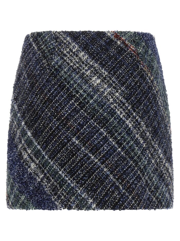 Missoni Check Wool Skirt