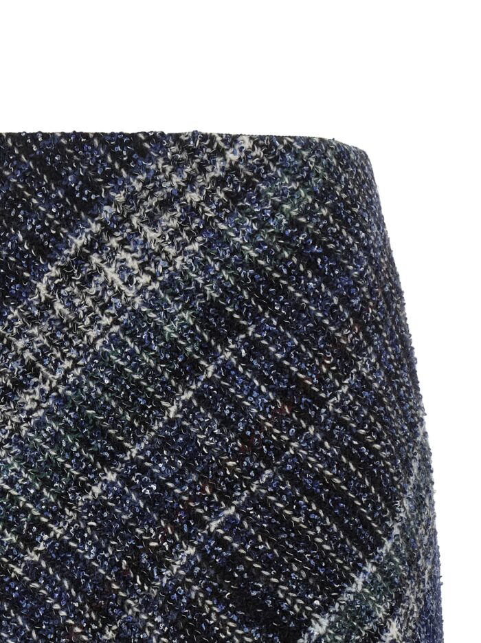 Missoni Check Wool Skirt