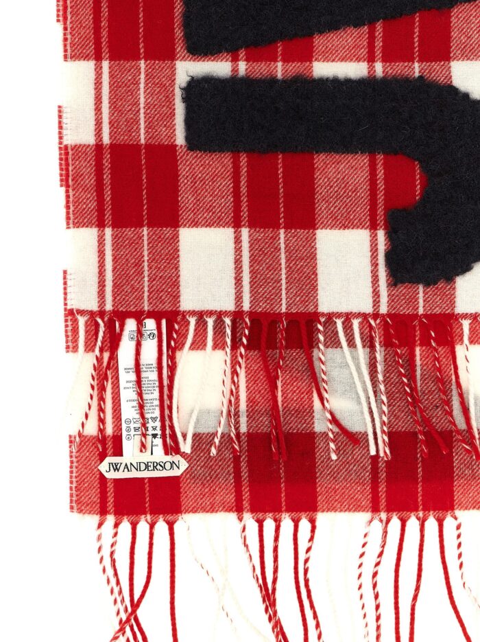 J.W.ANDERSON 'Checkered Logo' Scarf