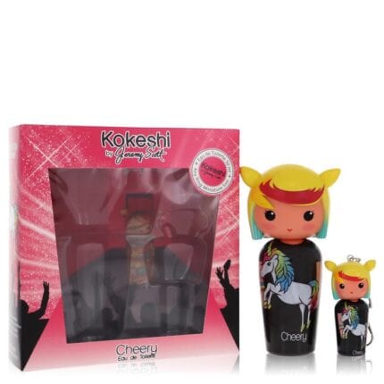 Kokeshi Cheery By Kokeshi - Eau De Toilette Spray + Free Key Ring Mini EDT Spray 1.7 Oz