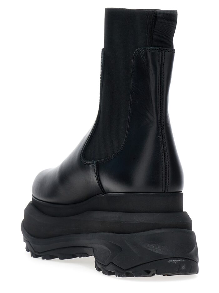SACAI Chelsea Leather Ankle Boots