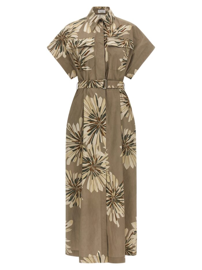 brunello cucinelli chemisier dress Brunello Cucinelli Chemisier Dress
