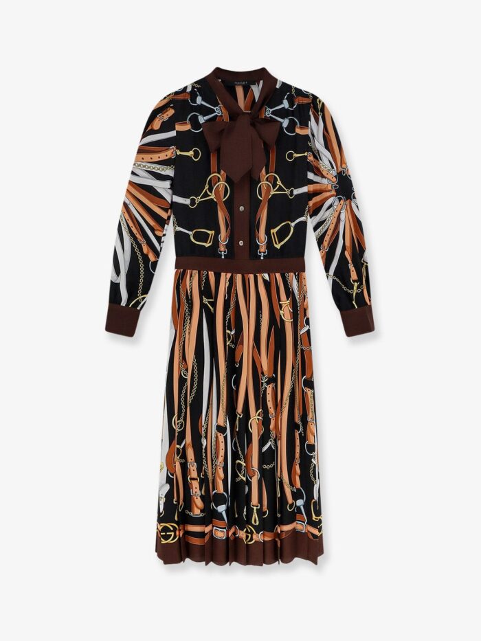gucci chemisier silk dress Gucci Chemisier Silk Dress