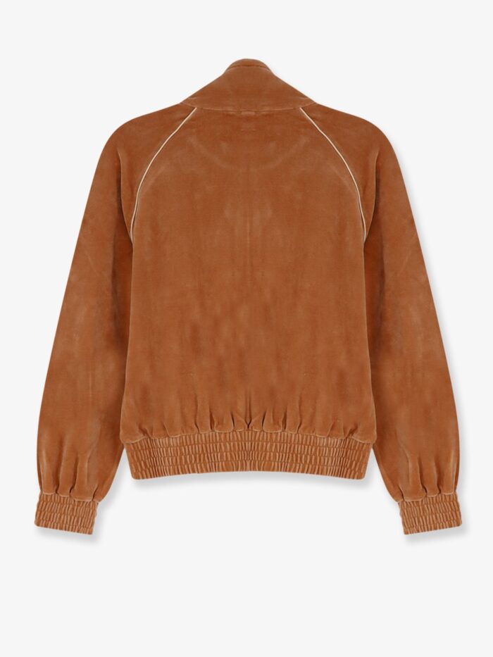 CHLOE' Chenille Sweatshirt With Logo