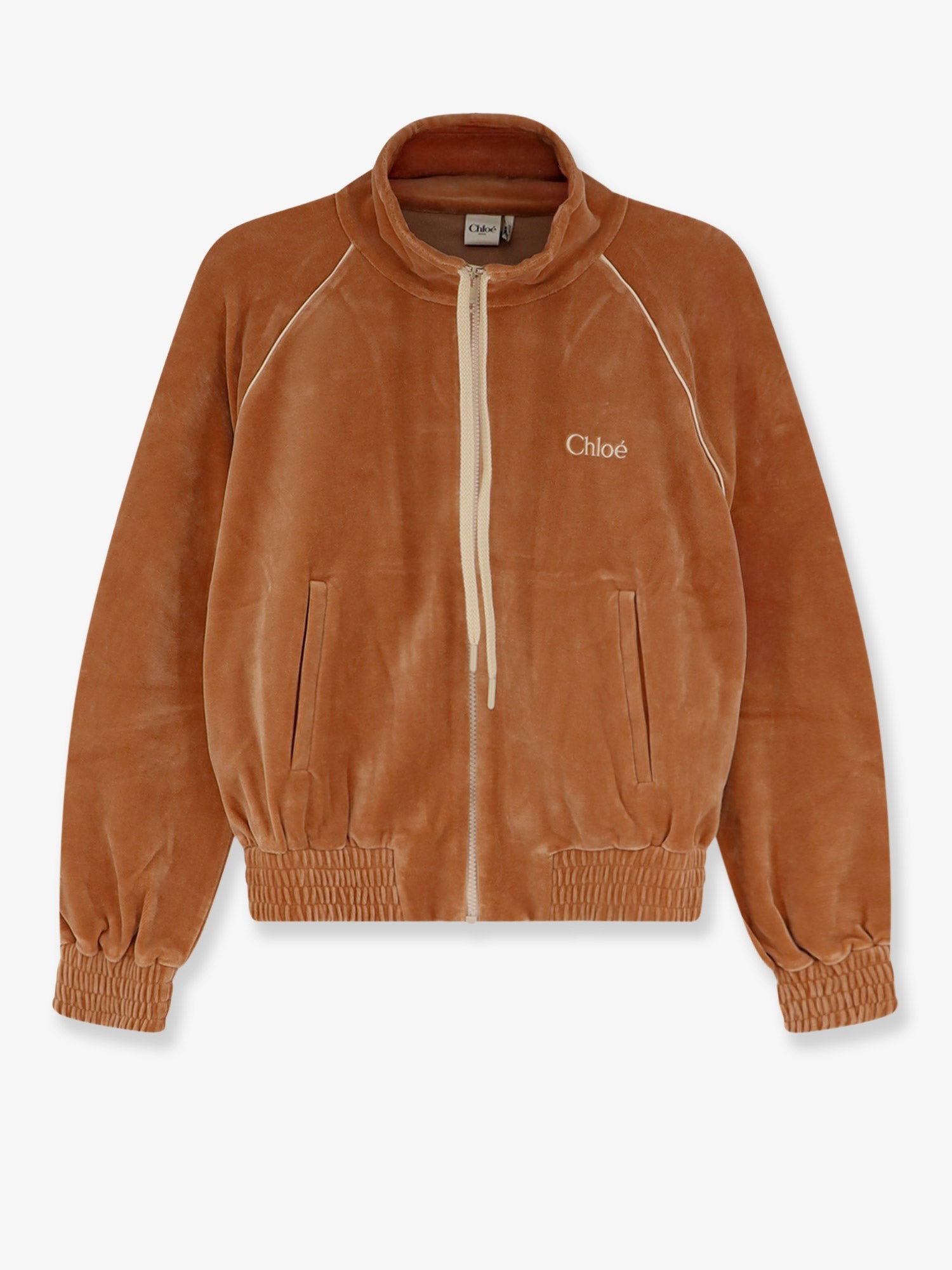 CHLOE' Chenille Sweatshirt With Logo