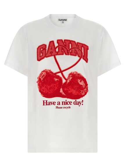 GANNI 'Cherry' T-shirt
