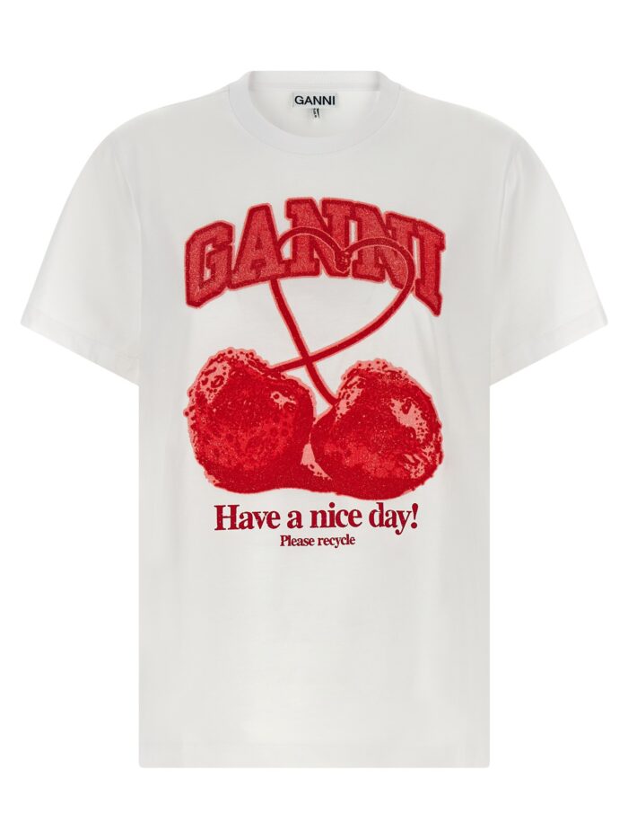 ganni 'cherry' t shirt GANNI 'Cherry' T-shirt