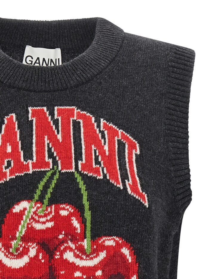 GANNI 'Cherry' Vest