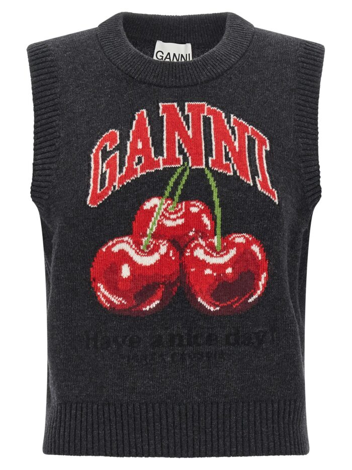 ganni 'cherry' vest GANNI 'Cherry' Vest