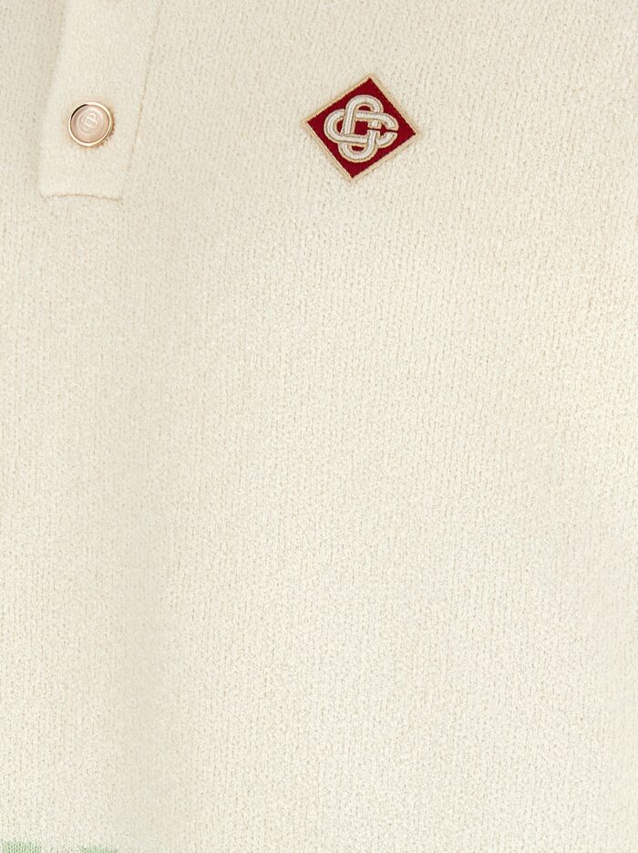 CASABLANCA Chess Polo Shirt