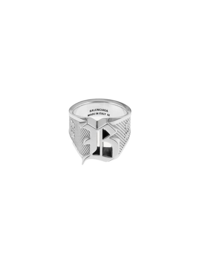 balenciaga "chevalier melrose" ring Balenciaga "CHEVALIER MELROSE" RING