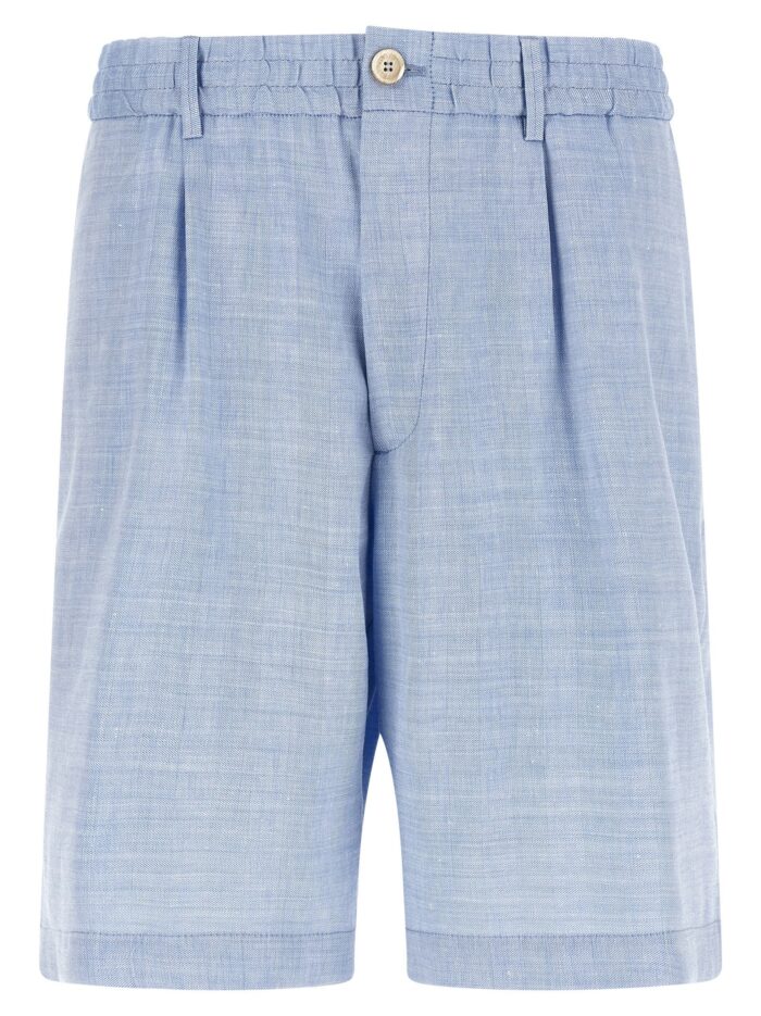 brunello cucinelli chevron bermuda shorts Brunello Cucinelli Chevron Bermuda Shorts