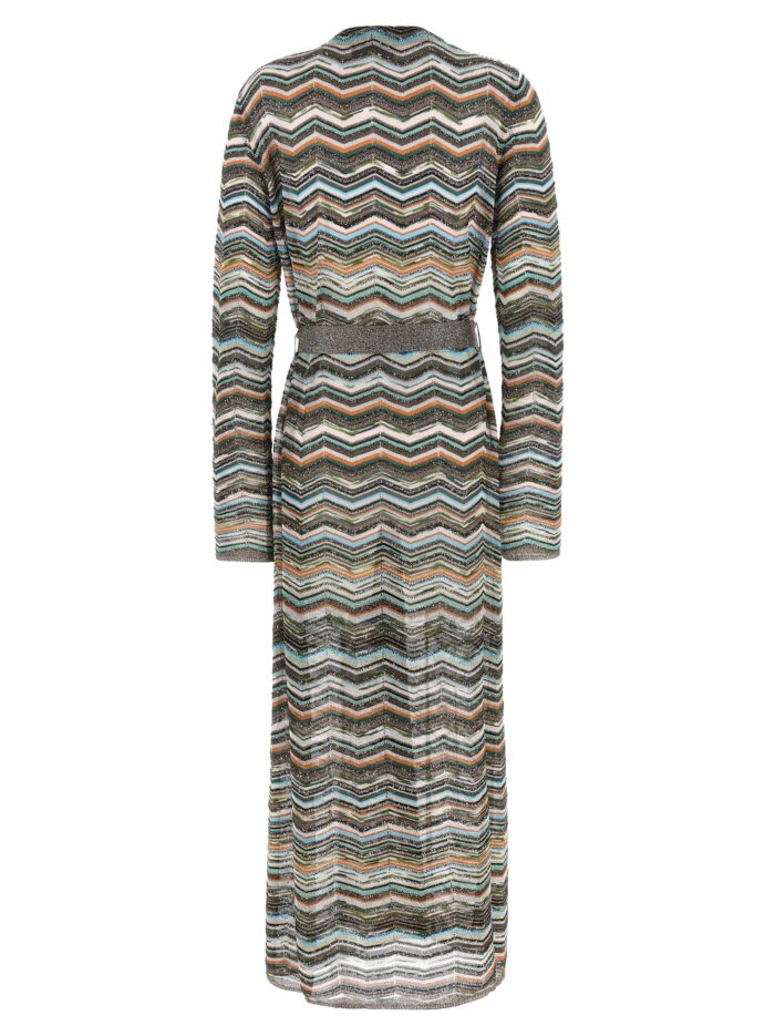 Missoni Chevron Lamé Cardigan