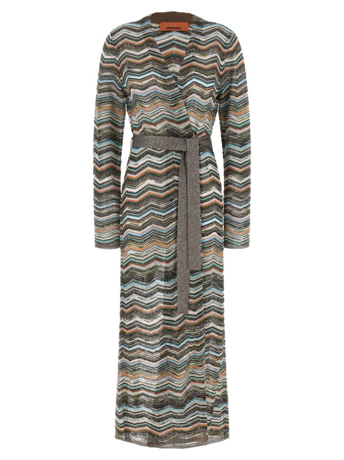 missoni chevron lamé cardigan Missoni Chevron Lamé Cardigan