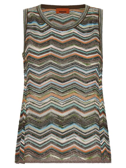 Missoni Chevron Workmanship Top