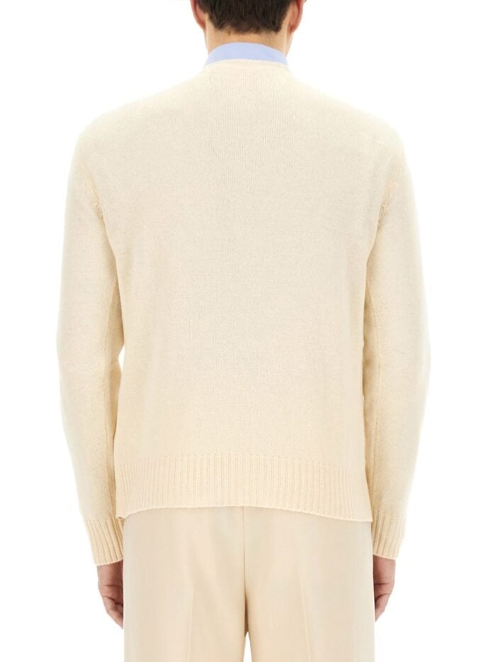 "CHEZ VALENTINO" EMBROIDERED SWEATER