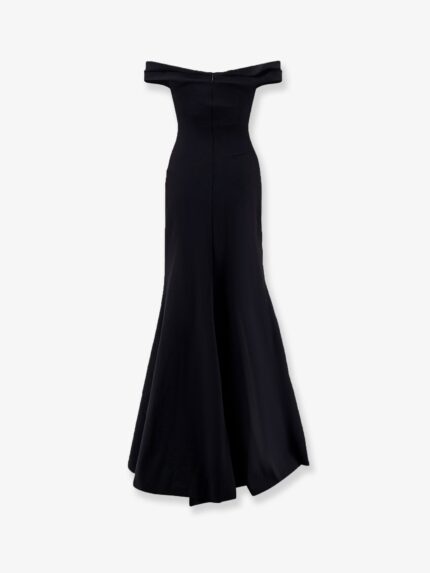 CHIARA BONI Goem Satin Long Dress