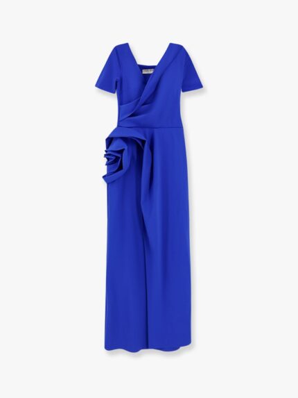 CHIARA BONI Tekkan Jersey Stretch Long Dress