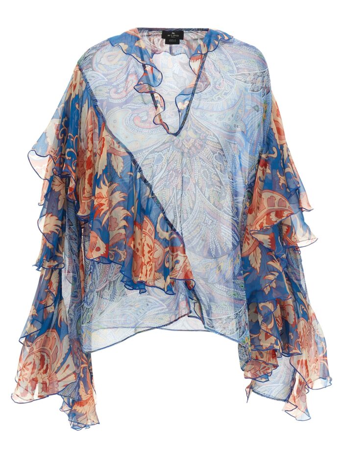 etro chiffon blouse Etro Chiffon Blouse