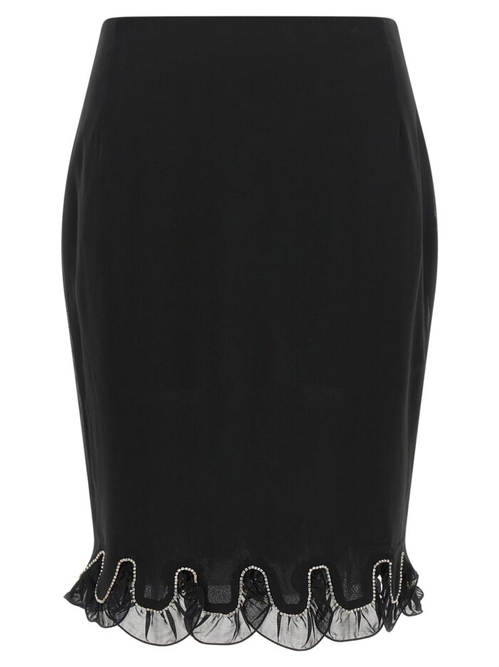 rotate birger christensen chiffon flounces skirt ROTATE BIRGER CHRISTENSEN Chiffon Flounces Skirt