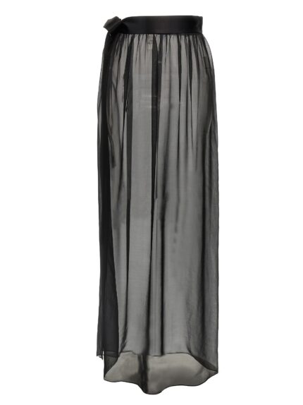 Dolce & Gabbana Chiffon Long Skirt